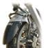 Triumph Tiger 900 Fender Extender: Front Mudguard Extender 1993-98 (Carb Models)