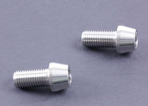 Triumph Titanium Steel Rear Brake Caliper Mount Bolt Set. (Qty 2 ) T3205687