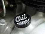 TRIUMPH TWINS Oil Filler Cap "Black" OEM Part # T1261286