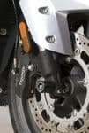 TROPHY 1200 Fork Protector / Front Axle Crash Protectors R&G