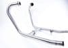 Weslake: Speed Twin 900: "H Section" 2 Into 2 Decat Headers Stainless Steel. Brushed or Polished.