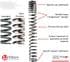 Wilbers Zero Friction Fork Springs: Triumph Thunderbird Sport 97on: 6000-541