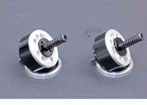 YSS PD Bonneville Thruxton Street Twin Fork Valve Emulators +Plus 2 YSS Adapter Rings.