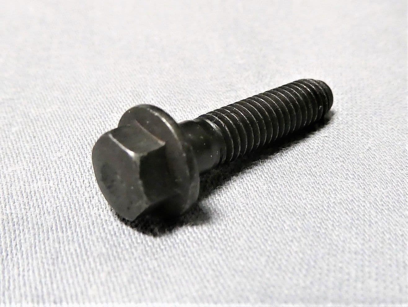 Aprilia Hex Flanged Screw M6x25mm - Black AP8118376