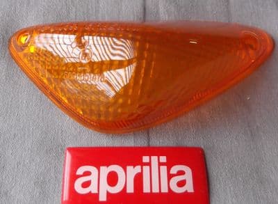 Aprilia Rally LH Front Indicator Lens Amber AP8212830