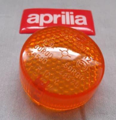 Aprilia Rally RS50 RS125 RS250 RSV1000 SR50 SR125 Turn Signal Indicator Lens Amber AP8212680