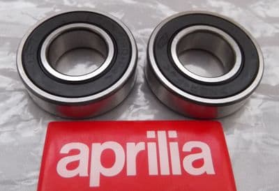 Aprilia RS125 RS250 Tuono OEM Front Wheel Bearing (Pair) AP8125644