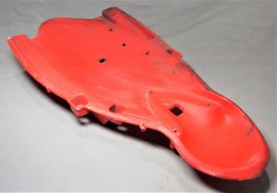 Aprilia RS125 Underseat Panel (Used) - Red AP8139140