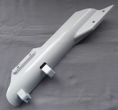Generic Trigger 50 LH Front Fork Guard - White 43053-BP0-YW50