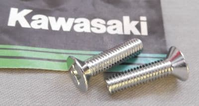 Genuine Kawasaki Countersunk Screw BZP 4x14MM 221B0414