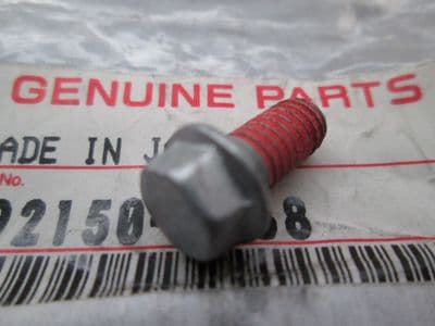 Genuine Kawasaki Flanged Hex Screw with Threadlock M6 x 12mm 92150-1868