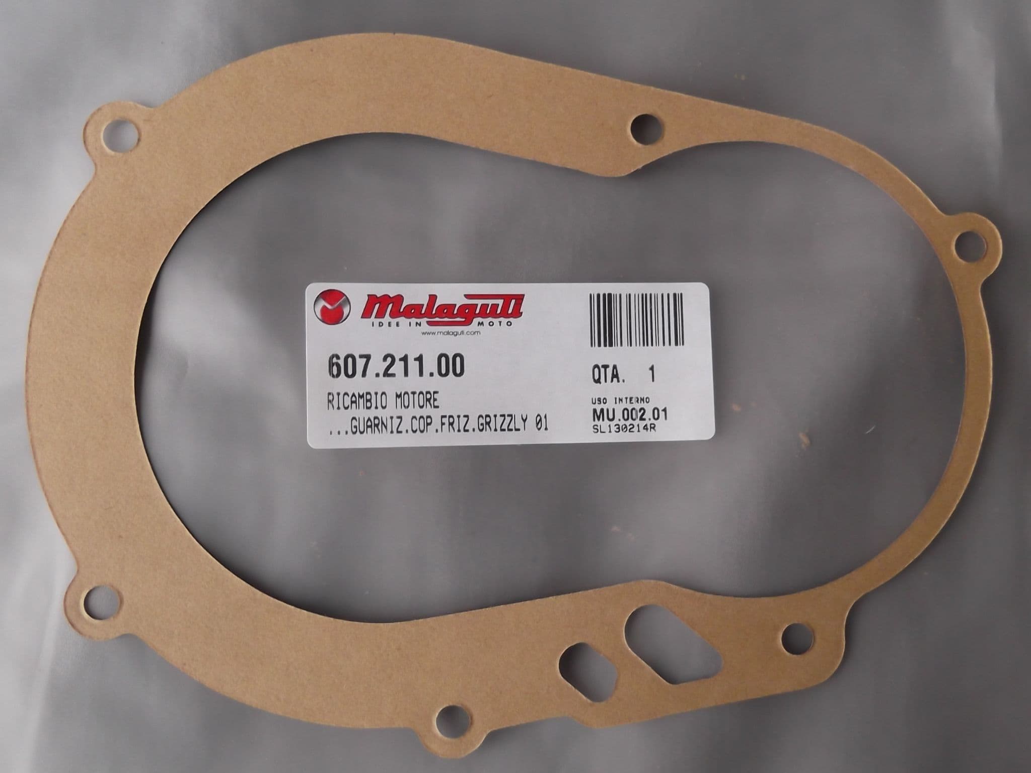 Genuine Malaguti Grizzly 10 12 Clutch Cover Gasket S6 engine 607