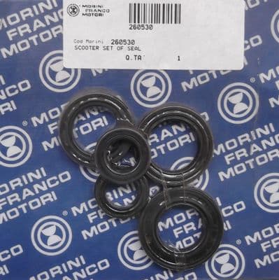 Genuine Morini Franco Motori AH50 Oil Seal Set 26.0530