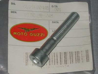 Genuine Moto Guzzi Hex Socket Cap Head Bolt 8x45mm Geomet GU98680445