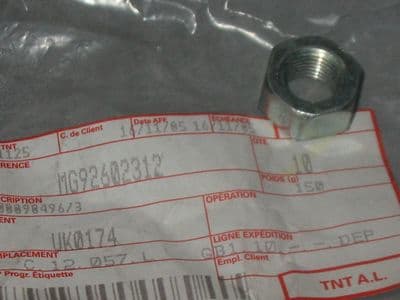 Genuine Moto Guzzi Nut M12 BZP GU92602312