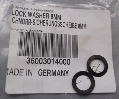 KTM Serrated Lock Washer - 8mm 36003014000 (2-pack)