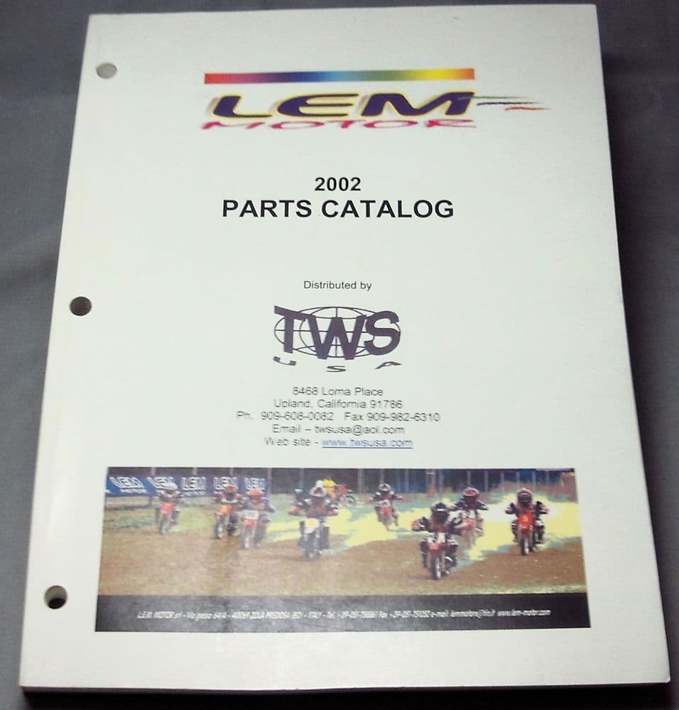 LEM Parts Catalogue 2002 USA 0975/200200