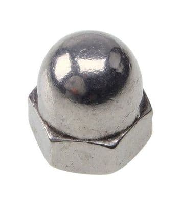 Moto Guzzi Stainless Steel Dome Nut - M8 GU92787008