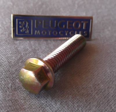 Peugeot Hex Flanged Screw M6x1.00x25mm BZPY PE777557