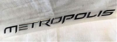 Peugeot Metropolis Chrome Decal PE785369NK