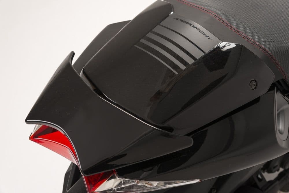 Peugeot Speedfight 3 / 4 Rear Seat Cover Kit - Black A06114NK