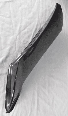 Peugeot Vox RH Front Cover - Black PE802515K8