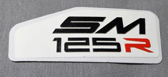 SWM SM125R RH Radiator Cover Decal F000P04167