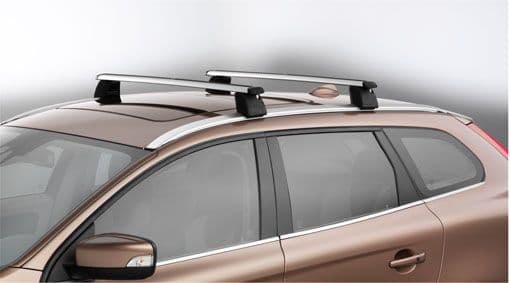 Load carrier, aluminium profile for rails
