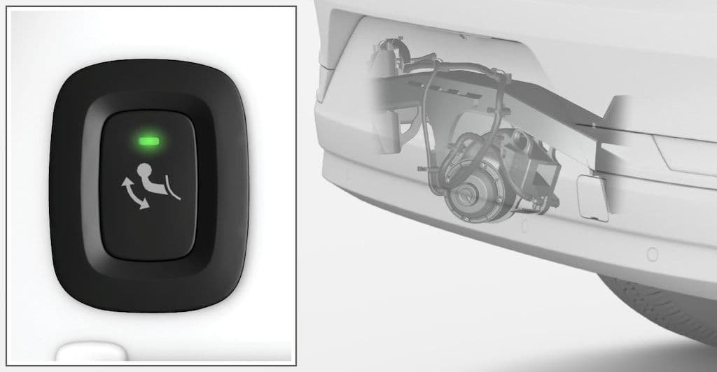 Polestar 2 Semi electric towbar