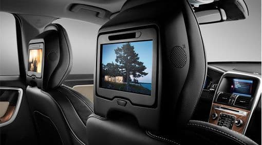 Rear Seat Entertainment - two screens and two DVD players