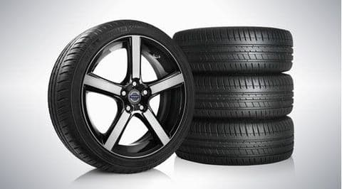 V40 "Midir" 7.5 x 18" wheel & tyre x4 package