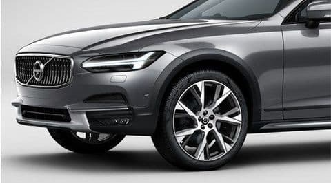 V90 CC 21" 7 -Open Spoke Alloy Wheel & Tyre Package
