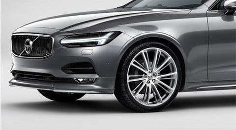 V90 / S90 21" 10 Spoke Turbine Diamond Cut Alloy Wheel & Tyre Package