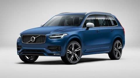 XC90 22" 5-Double Spoke Matt Black Diamond Cut Alloy Wheel