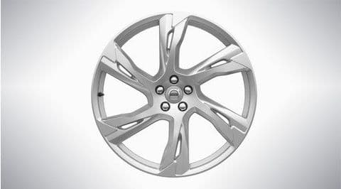 XC90 22" 6-Double Spoke Silver Alloy Wheel