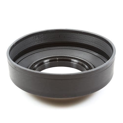 55mm Collapsible Rubber Lens Hood | SRB-Photographic.co.uk