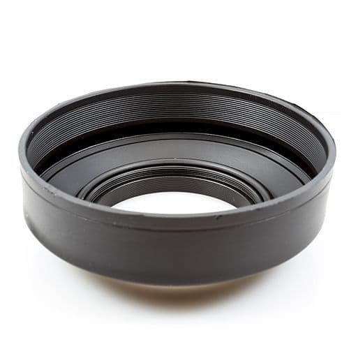 58mm Collapsible Rubber Lens Hood | SRB-Photographic.co.uk