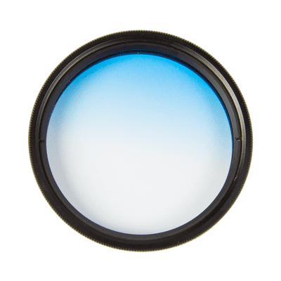 72mm Blue Graduated Filter