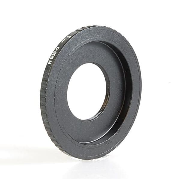 C-Mount Lens to Canon EOS-M Camera Adaptor | SRB-Photographic.co.uk