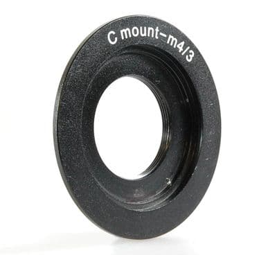 C-Mount Lens to Micro Four Thirds Adaptor - C-Mount Lens to Micro Four Thirds Camera Adaptor