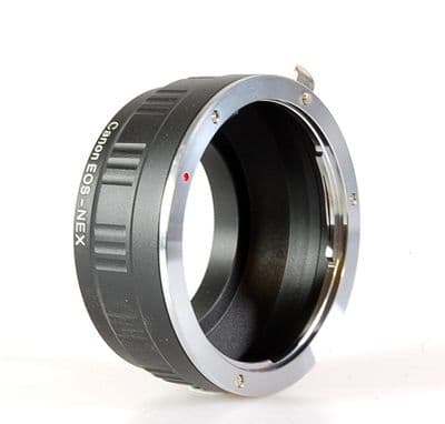 Canon EOS Lens to Sony E-Mount Adaptor - Canon EOS Lens to Sony E-Mount Camera Adaptor