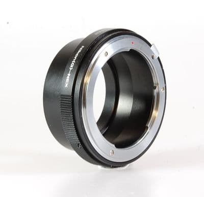 Nikon G Lens to Sony E-Mount Adaptor - Nikon G Lens to Sony E-Mount Camera Adaptor