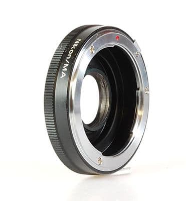 Nikon Lens to Sony Alpha A-Mount Adaptor - Nikon Lens to Sony Alpha A-Mount Camera Adaptor