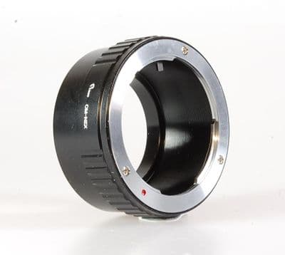 OM Lens to Sony E-Mount Adaptor - Olympus OM Lens to Sony E-Mount Camera Adaptor