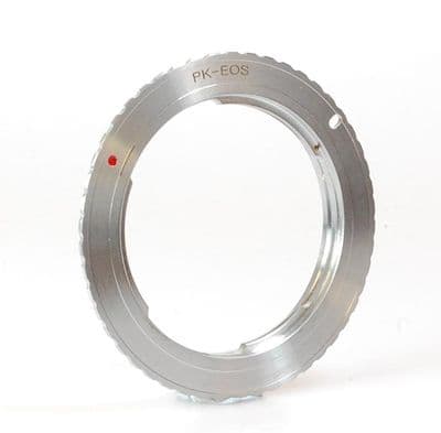 Pentax K Lens to EOS Adaptor - Pentax K Lens to Canon EOS Camera Adaptor