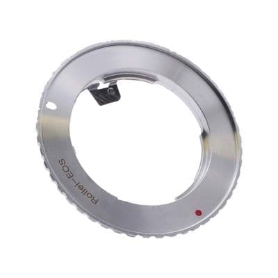 Rollei Lens to EOS Adaptor - Rollei Lens to Canon EOS Camera Adaptor