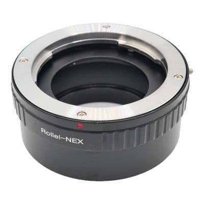Rollei Lens to Sony E-Mount Adaptor - Rollei Lens to Sony E-Mount Camera Adaptor