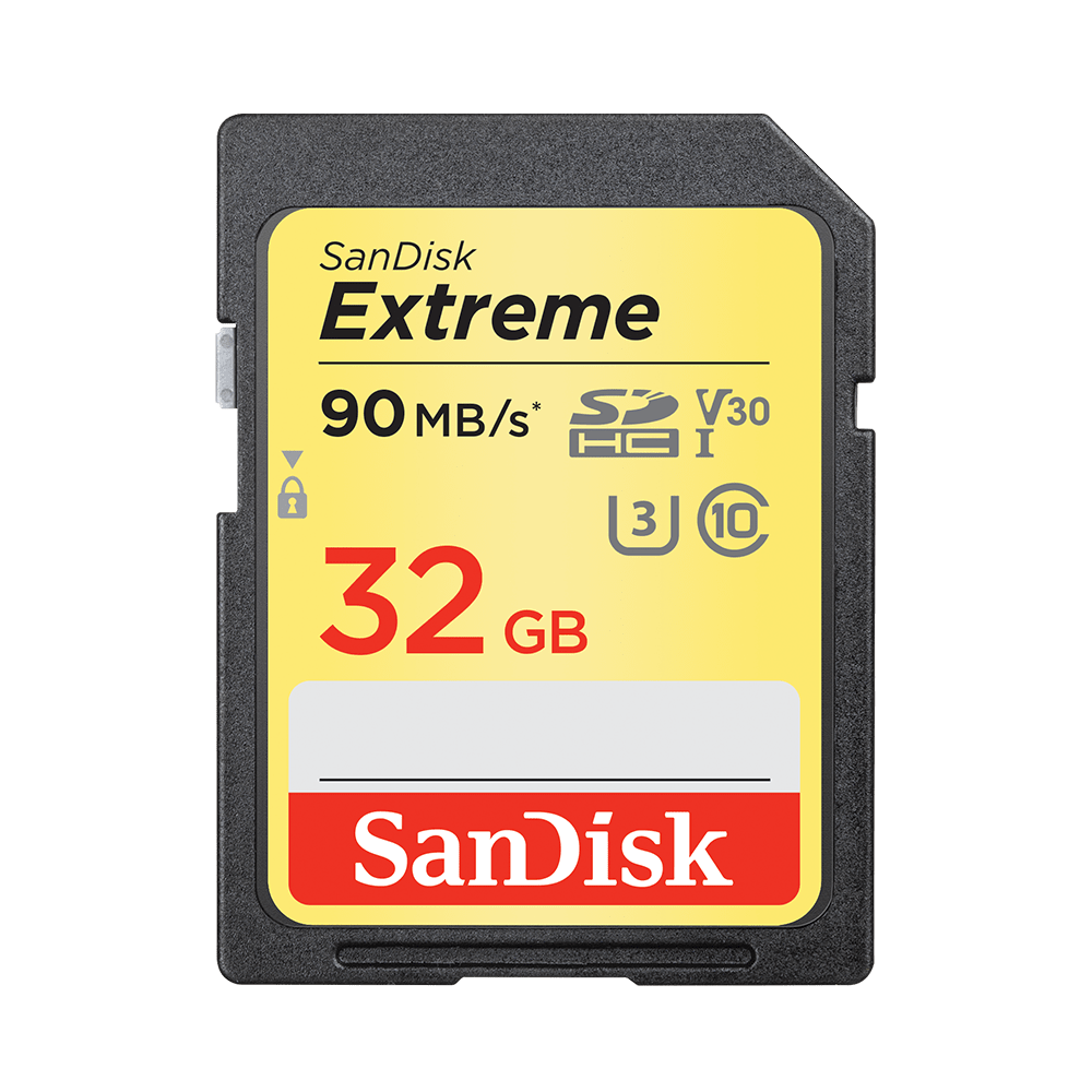 Sandisk 32GB Extreme SDHC Memory Card 100MB/s