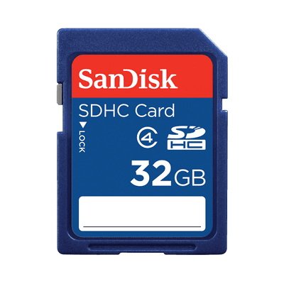 Sandisk 32GB SDHC Memory Card