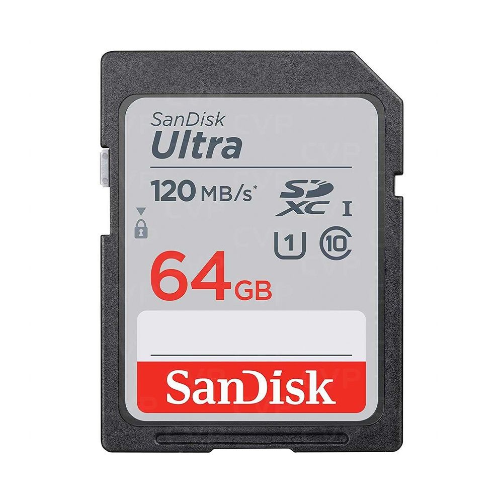 SanDisk 64GB Ultra SDXC Memory Card 120MB/s